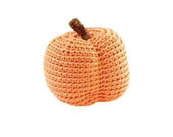 Organic baby rattle