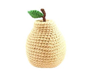 Crochet pear