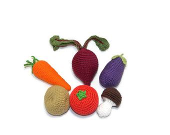 Crochet vegetables Crochet vegetables