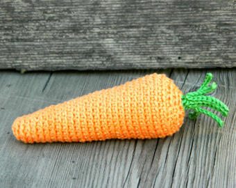 Crochet carrot