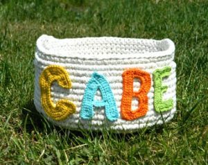 Crochet basket