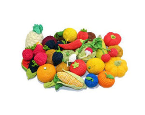 Crochet baby toys