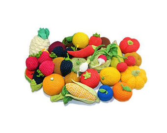 Crochet baby toys
