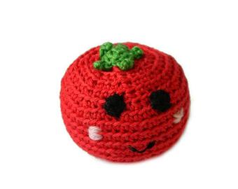 Crochet tomato