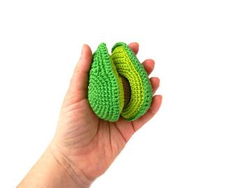 Avocado baby toy