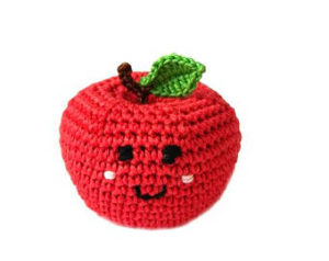 crochet apple
