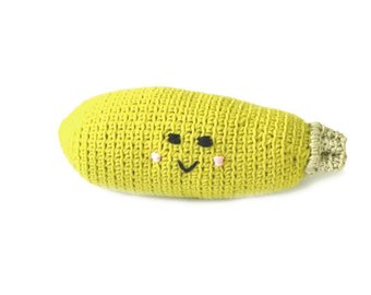 Crochet baby rattle