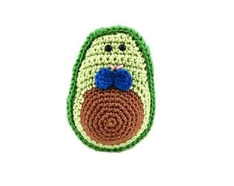 Avocado Organic rattle