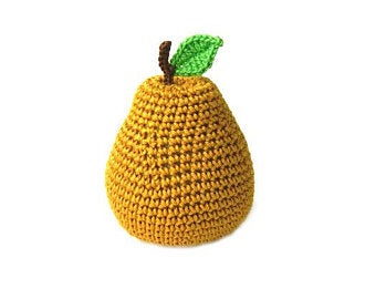 brown pear toy