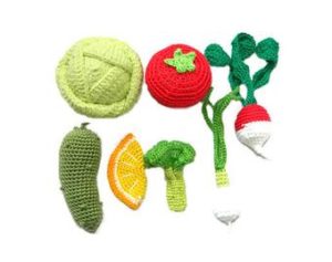 Crochet vegetables
