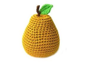 brown pear toy