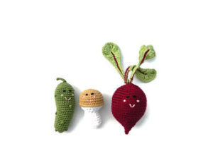 Crochet baby toys
