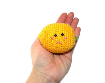 Crochet baby rattle
