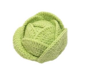 Crochet cabbage