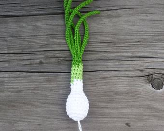 Green onion baby toy