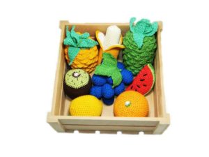 Crochet exotic fruits