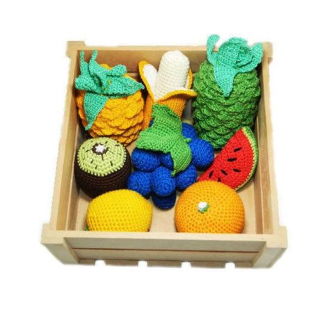 Crochet exotic fruits