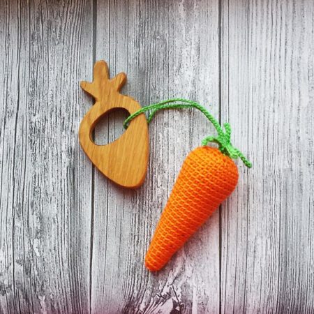 Crochet carrot
