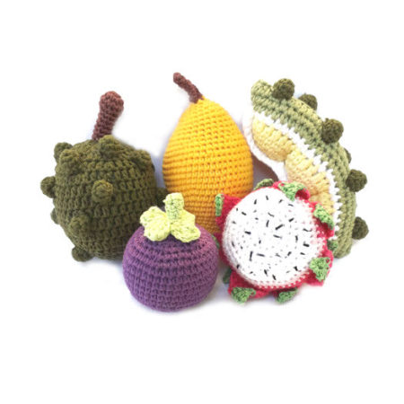 Crochet baby toys
