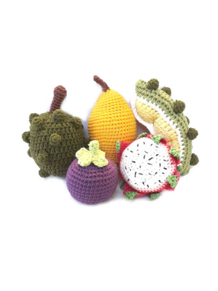 Crochet baby toys