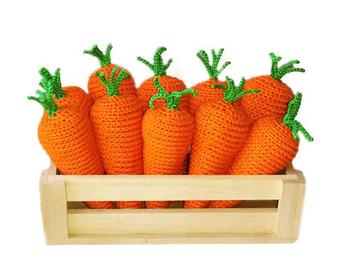 Stuffed carrots toys