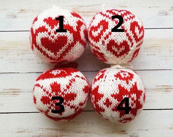 Сhristmas balls ornaments Red