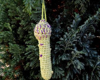 asparagus christmas tree ornament