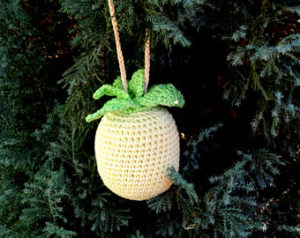 Pineapple ornament christmas gift