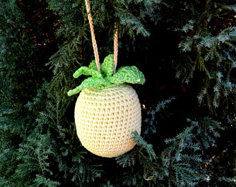 Pineapple ornament christmas gift